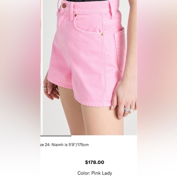 MOTHER Snacks Savory Shorts Size 32 NWT - Picture 3 of 13